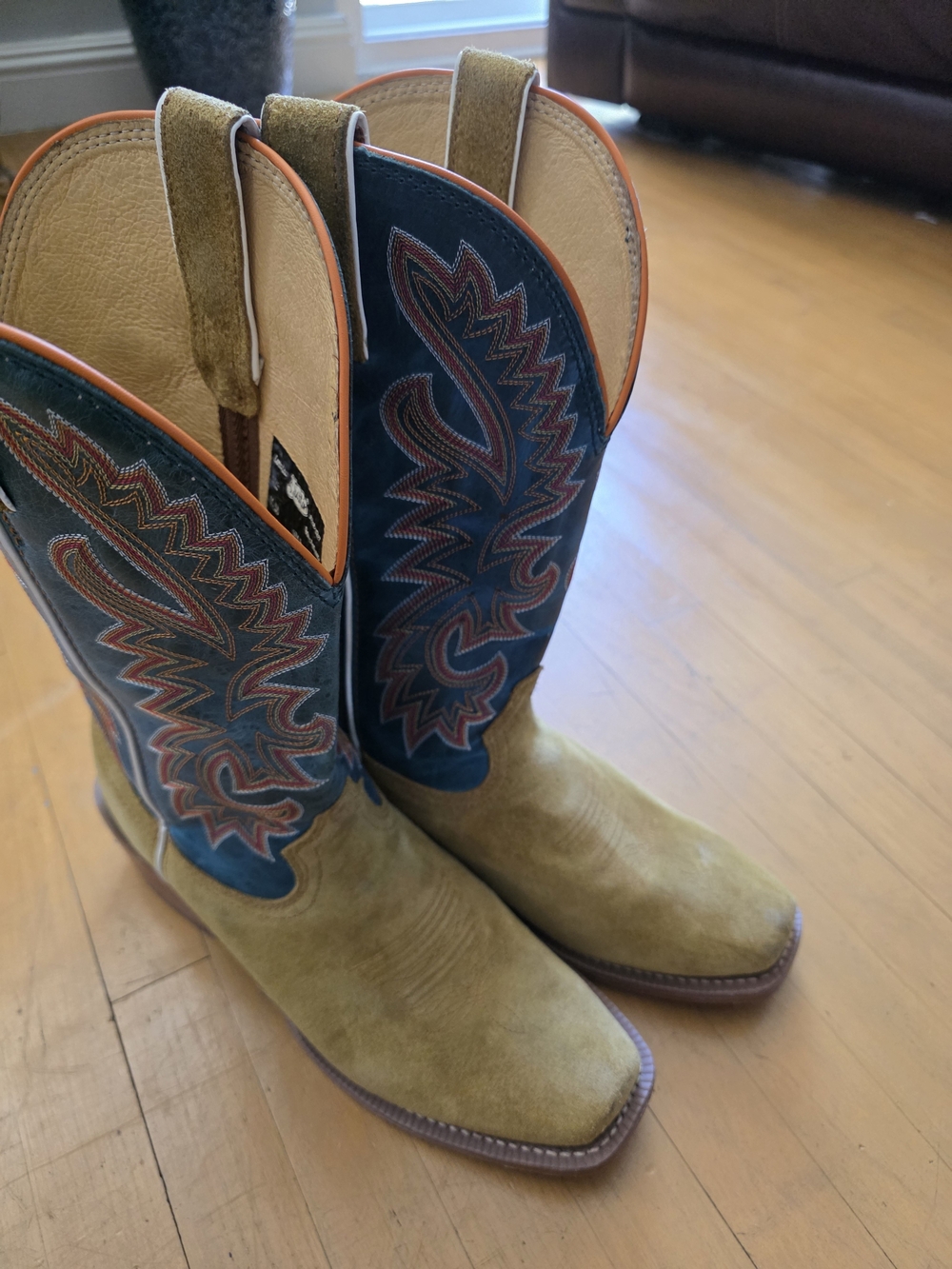 Justin Boots Roughout - Picture 3 of 5